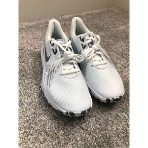 Nike Precision 5 White Wolf Grey Camo Men’s Sneakers Size 8